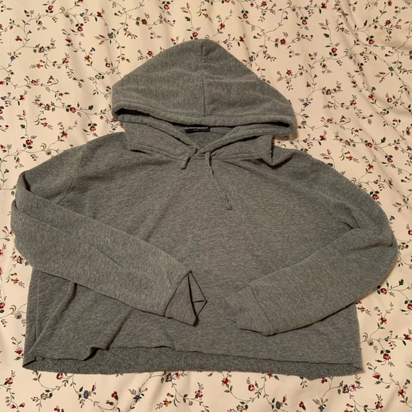 Brandy Melville cropped hoodie
